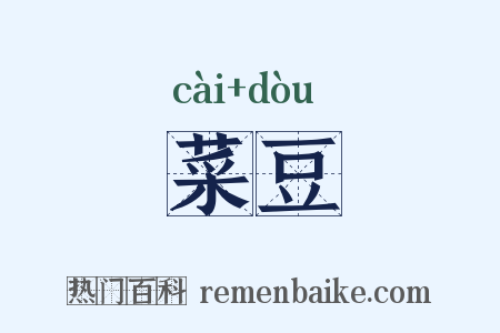 菜豆是什么意思的图片